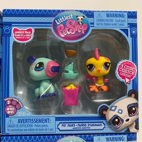 Littlest Pet Shop Pet Pairs Gen 7 Series 2 LPS G7 Figures Full Set Of 4 NEW 2024 - Picture 3 of 10